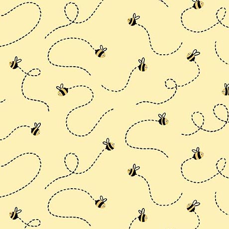 Bee Kind & Curious - Bee Swirl - Butter