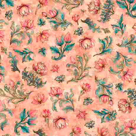 Serenity - Lotus Flower Toss - Peach