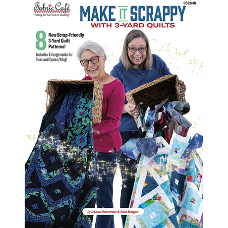 QUILT PATTERNS - PATTRN - Make it Scrappy With 3-Yard Quilts